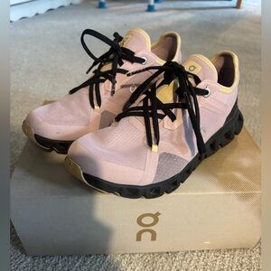 OnCloud Cloud X 3 AD Womens Running Sneakers, Mauve/Magnet | Size 6.5 NEW W/BOX